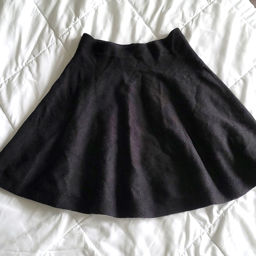 PRIMARK | Black Knit Skirt | XS